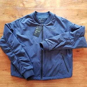 Nike Aerolayer Crop Bomber Jacket Size Large